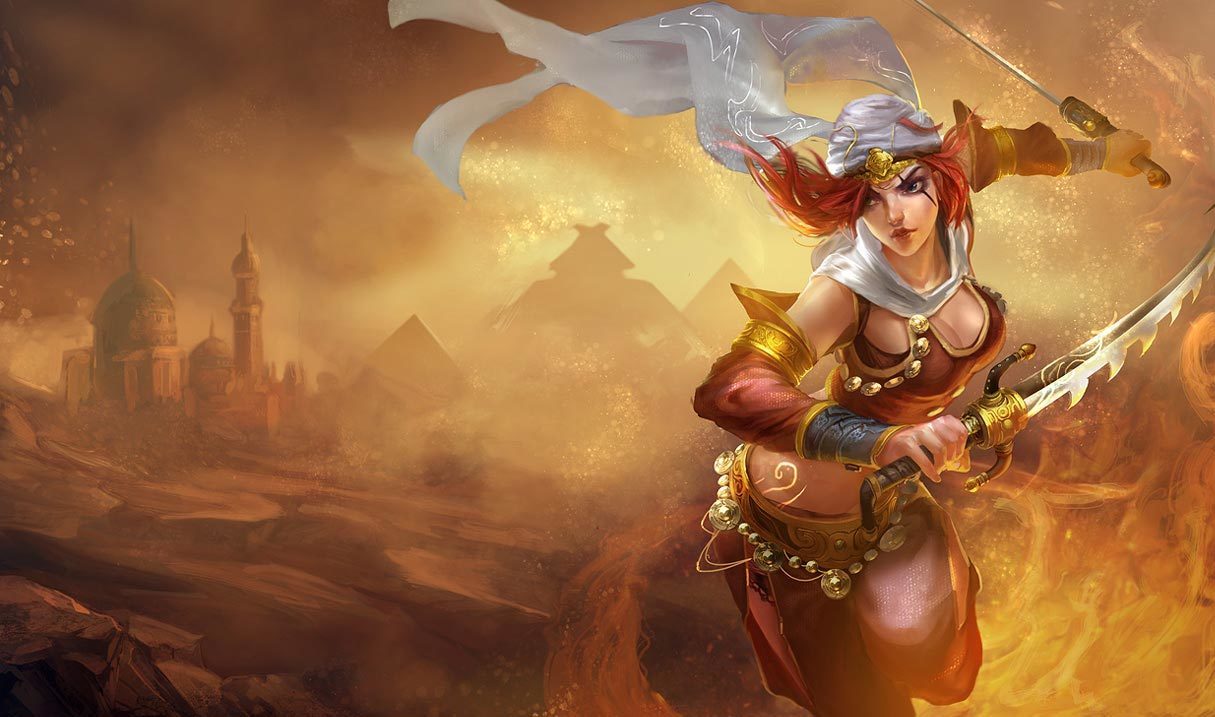 Sandstorm Katarina League Of Legends Lol Champion Skin On Mobafire