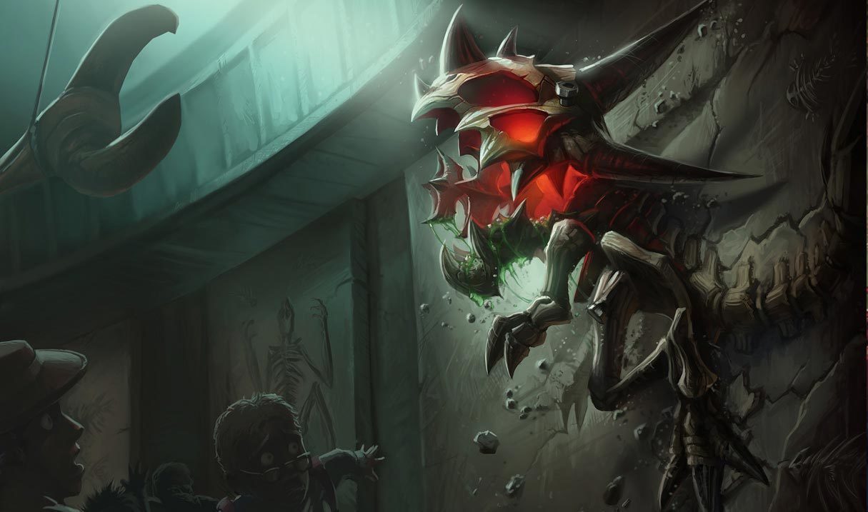 Jurassic Kog'Maw Landscape Skin