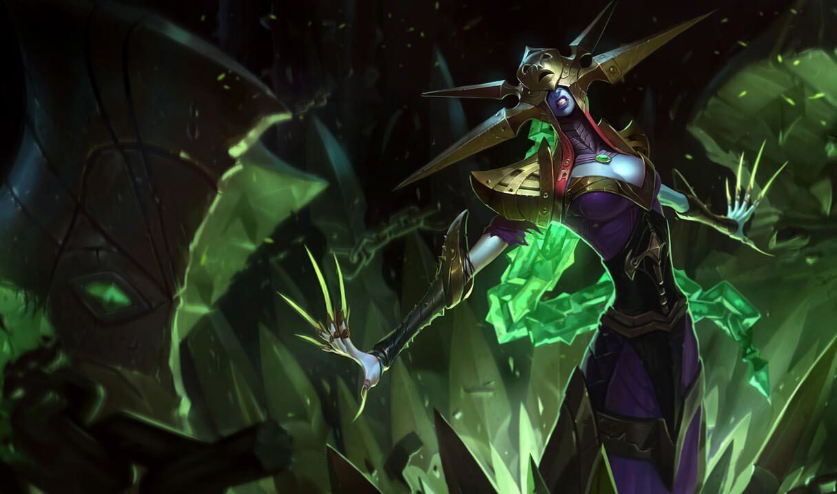 Blade Queen Lissandra League Of Legends Lol Champion Skin On Mobafire
