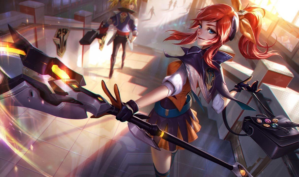 Battle Academia Lux Landscape Skin
