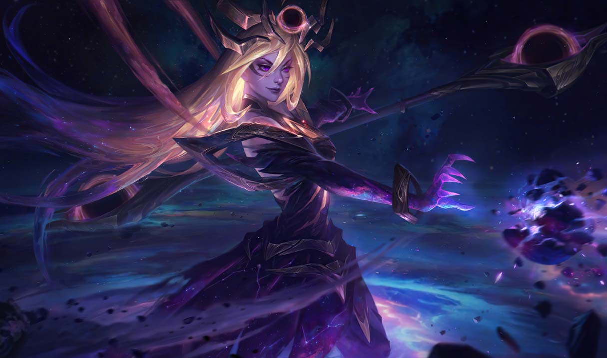 Dark Cosmic Lux Landscape Skin