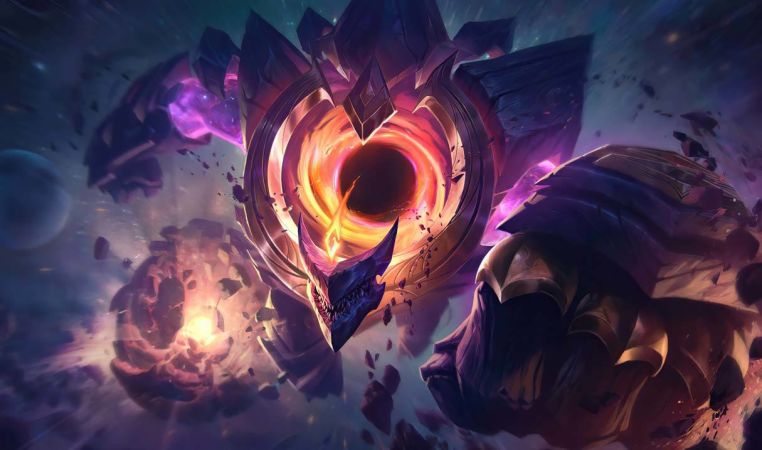 Dark Star Malphite Landscape Skin