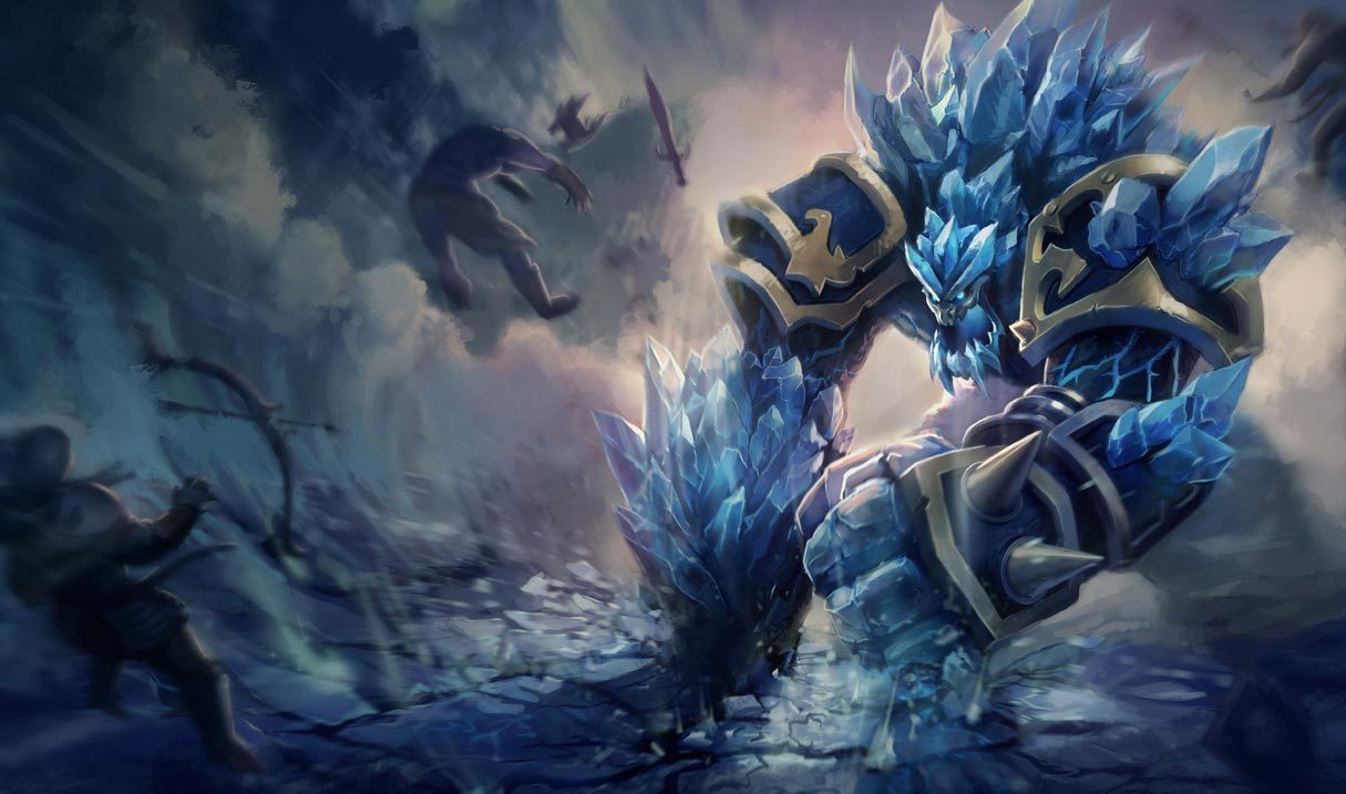 Glacial Malphite Landscape Skin