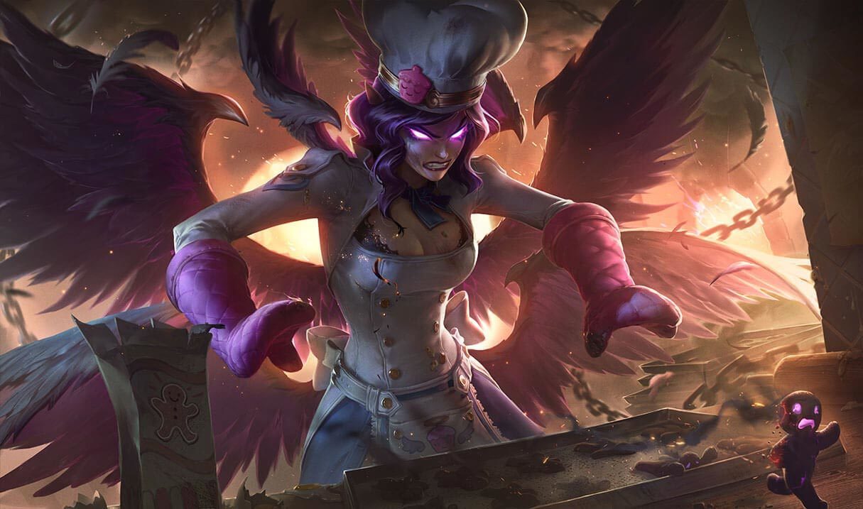 Sinful Succulence Morgana League Of Legends Lol Champion Skin On Mobafire