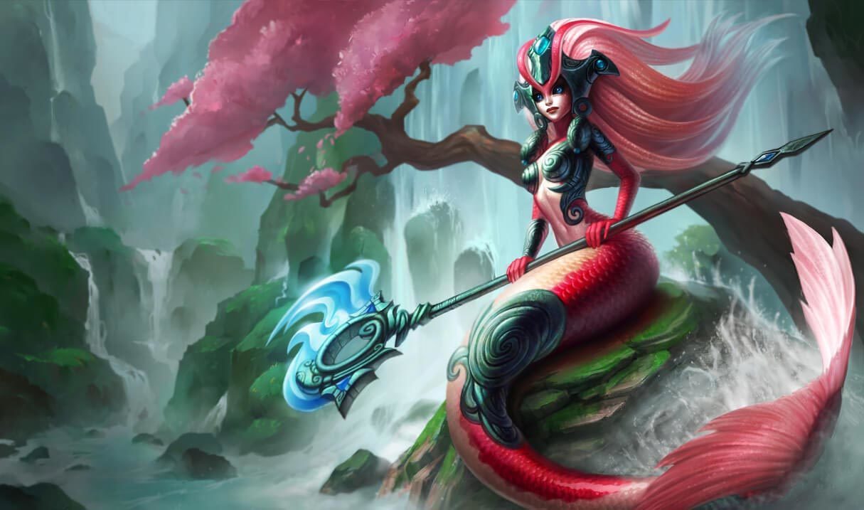Koi Nami Landscape Skin
