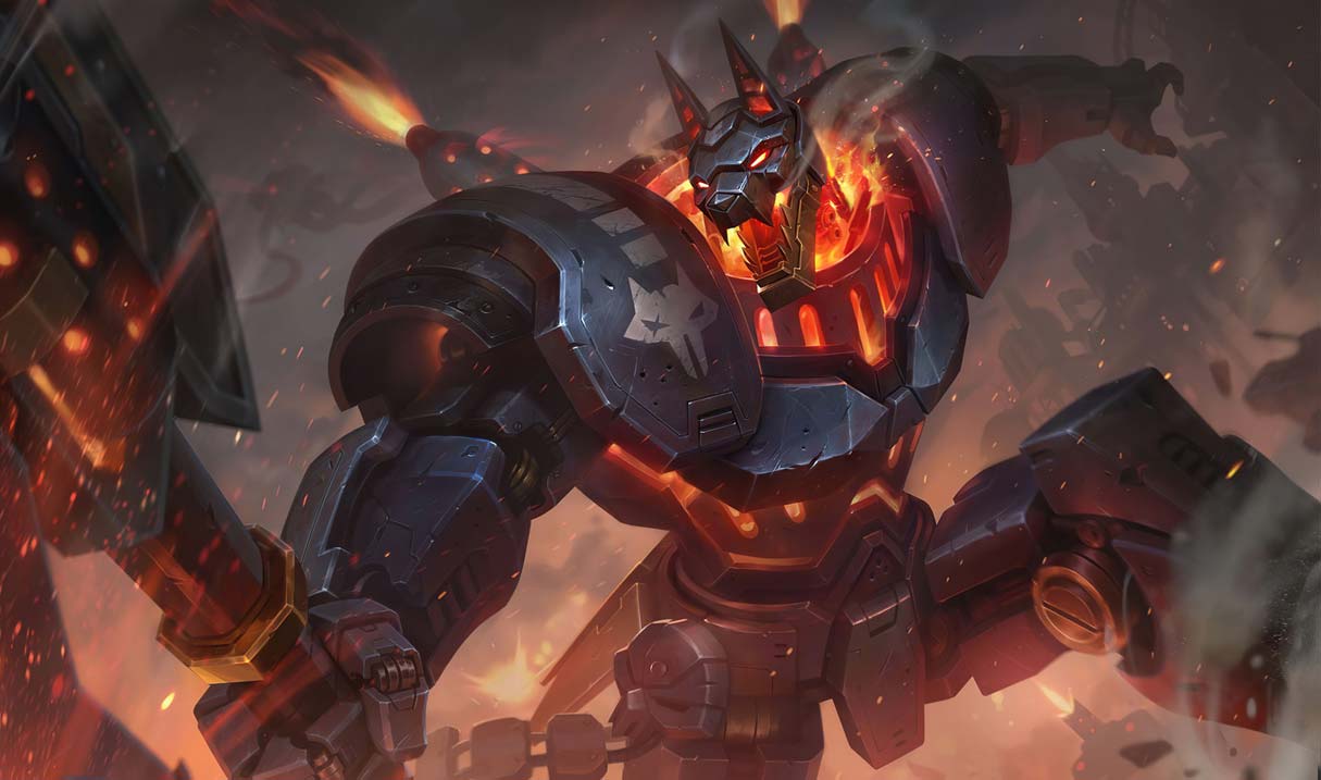 Battlecast Nasus Landscape Skin