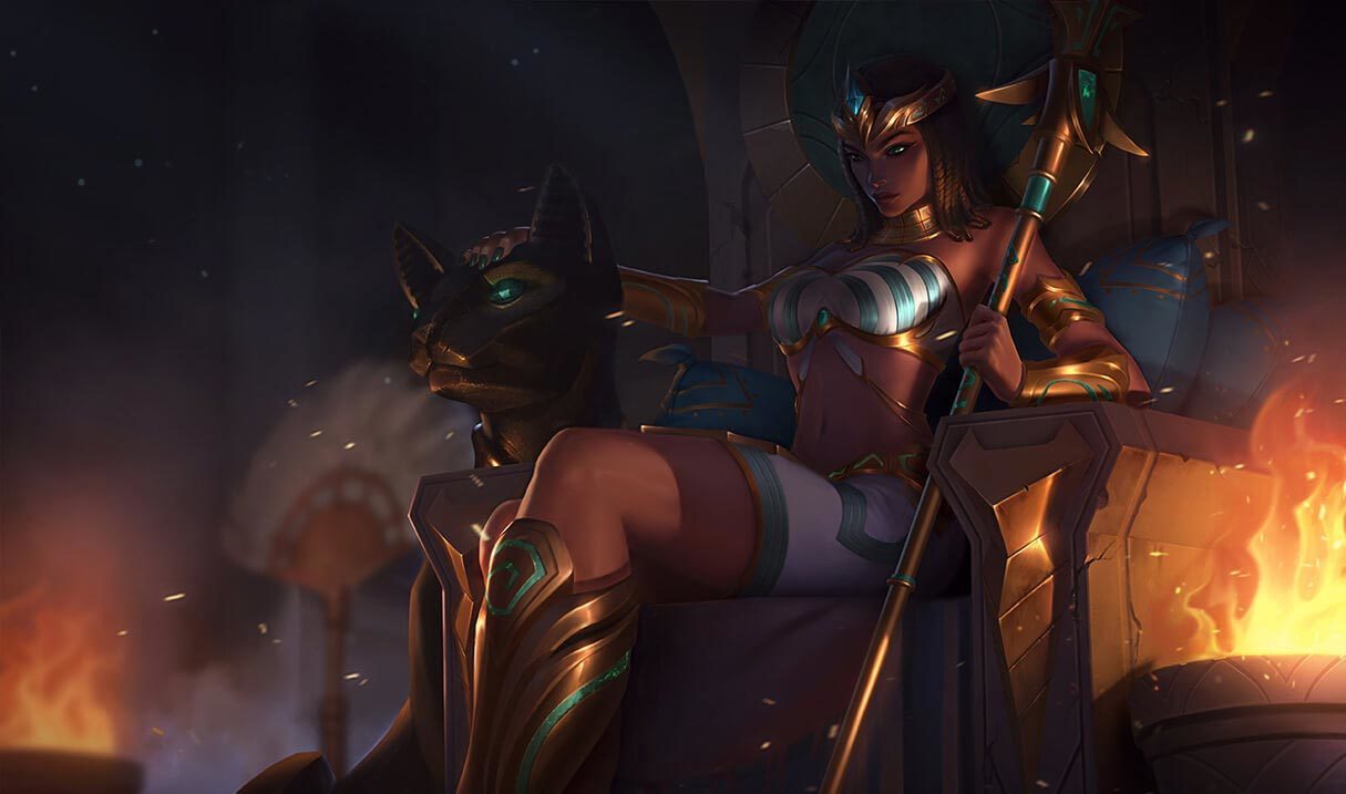 Pharaoh Nidalee Landscape Skin