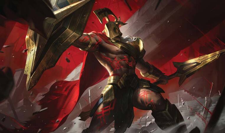 Chosen of the Wolf Pantheon Landscape Skin