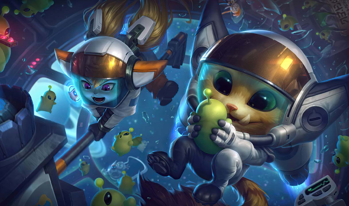 Astronaut Poppy Landscape Skin