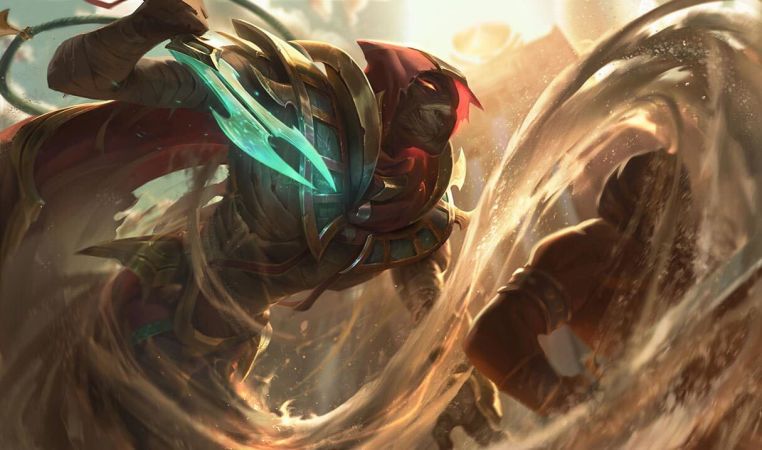 Sand Wraith Pyke Landscape Skin