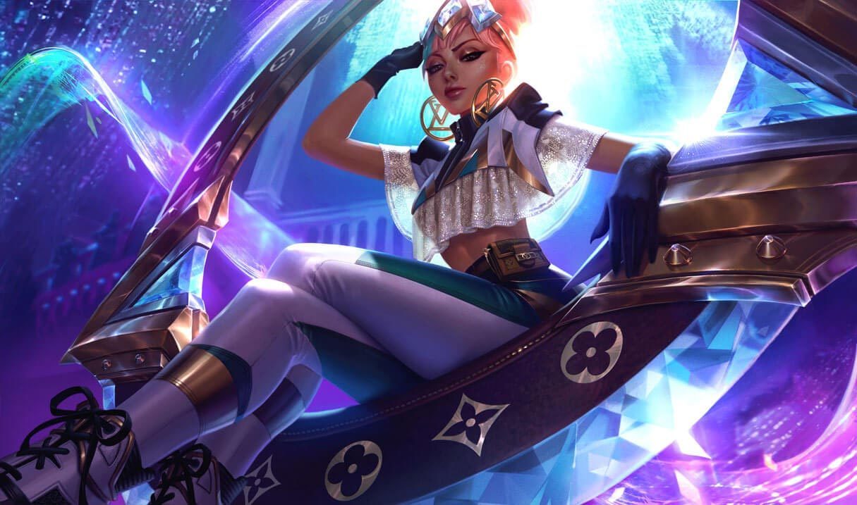 True Damage Qiyana Prestige Edition Landscape Skin