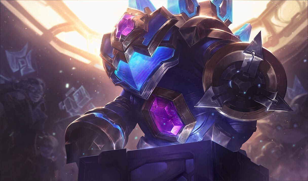 Hextech Rammus Landscape Skin