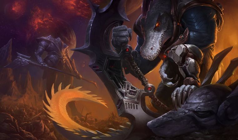 Galactic Renekton Landscape Skin