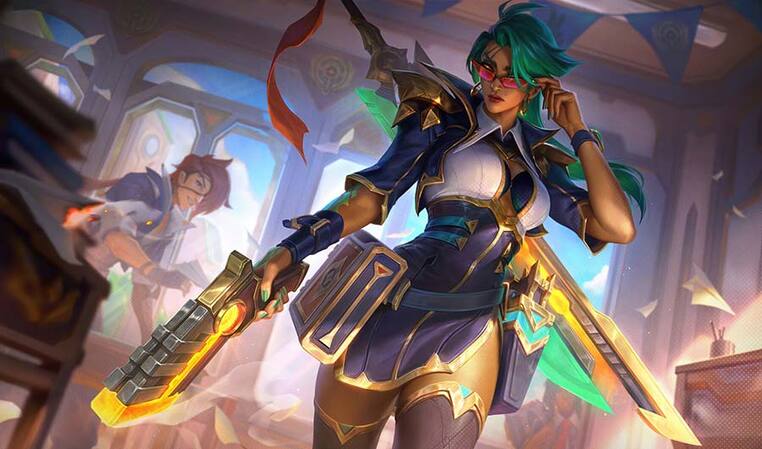 Battle Professor Samira Landscape Skin
