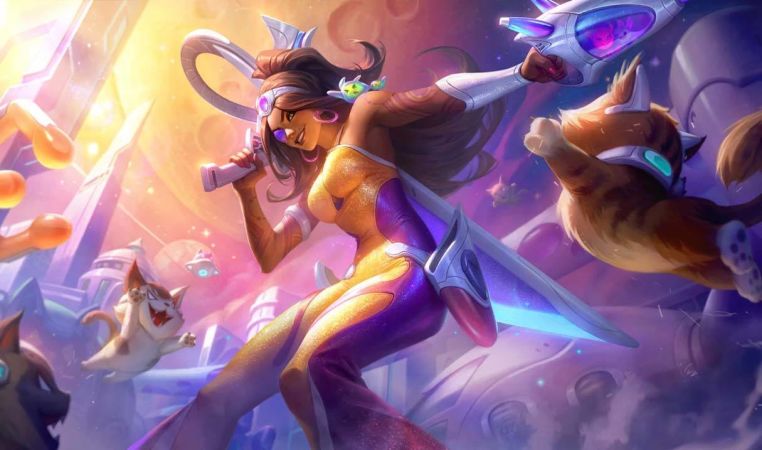 Space Groove Samira Landscape Skin