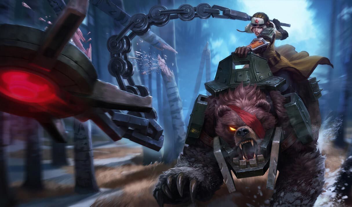 Bear Cavalry Sejuani Landscape Skin