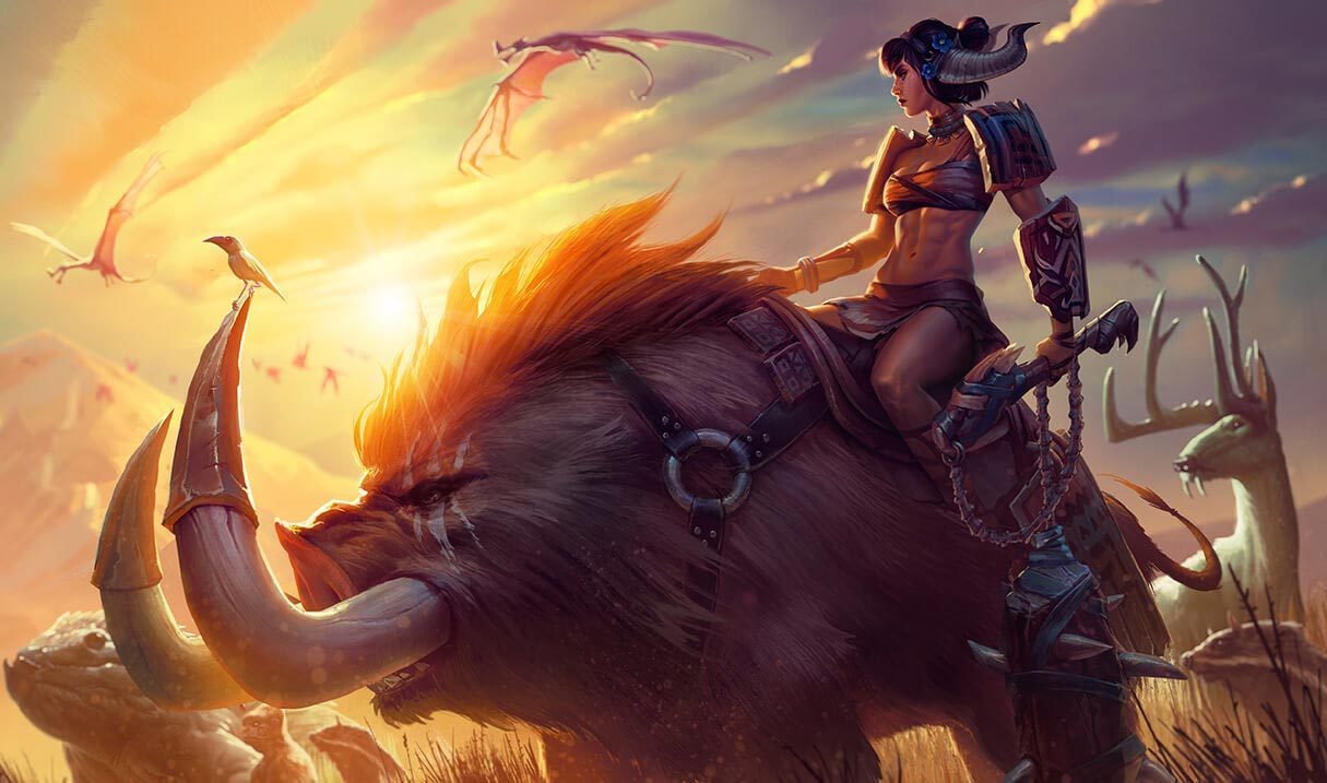 Sabretusk Sejuani Landscape Skin