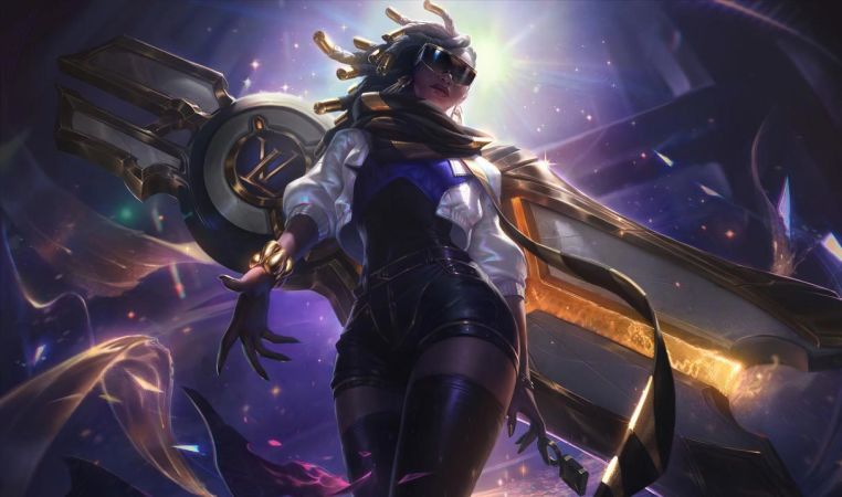 True Damage Senna Prestige Edition Landscape Skin