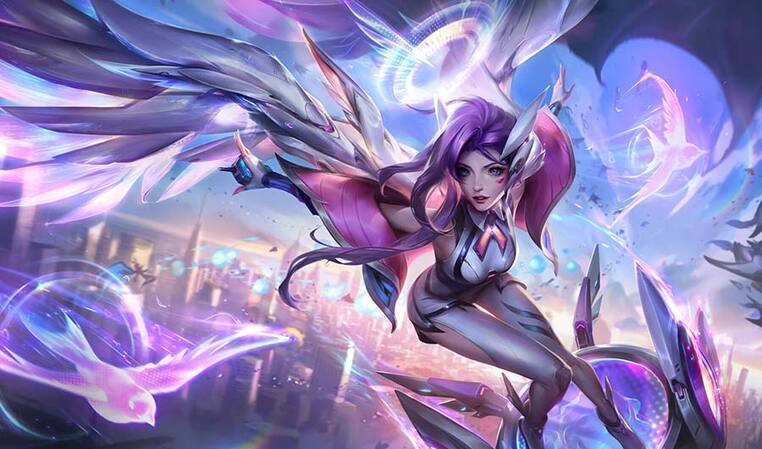 Battle Dove Seraphine Landscape Skin