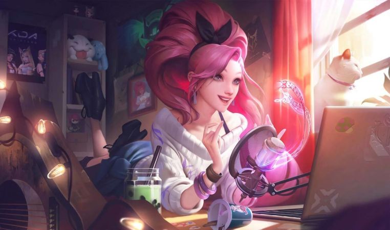 K/DA ALL OUT Seraphine Indie Landscape Skin