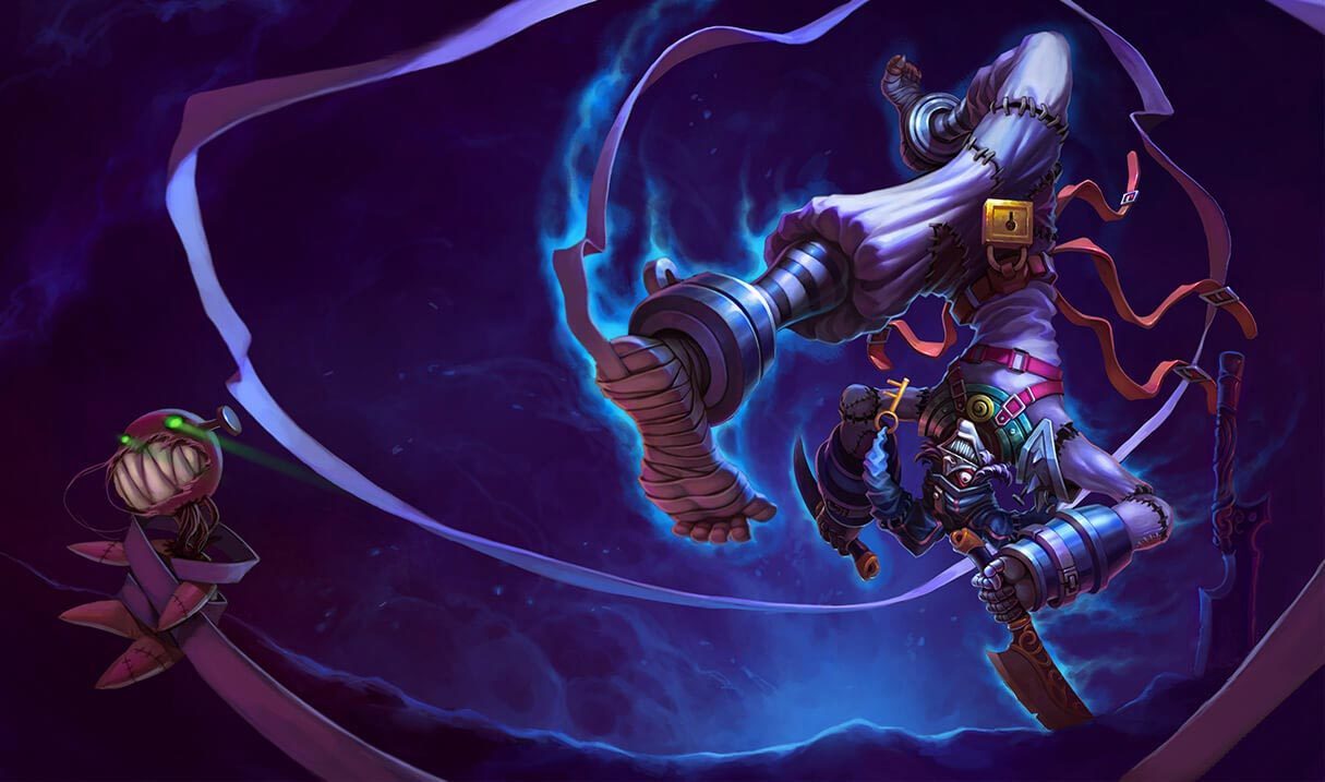 Asylum Shaco League Of Legends Lol Champion Skin On Mobafire