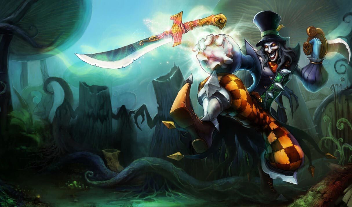 Mad Hatter Shaco League Of Legends Lol Champion Skin On Mobafire