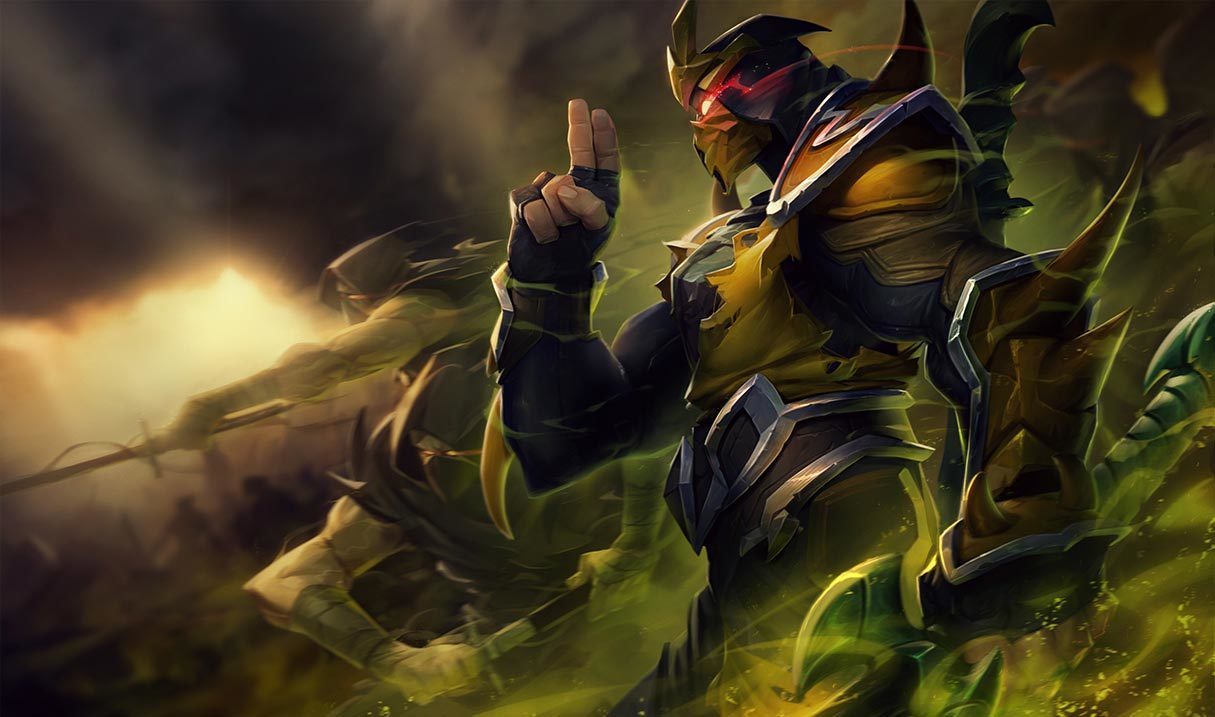 Yellow Jacket Shen Landscape Skin