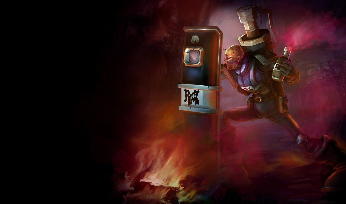 Riot Squad Singed Landscape Skin
