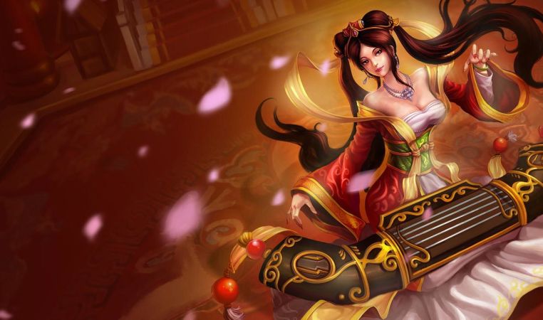 Guqin Sona Landscape Skin