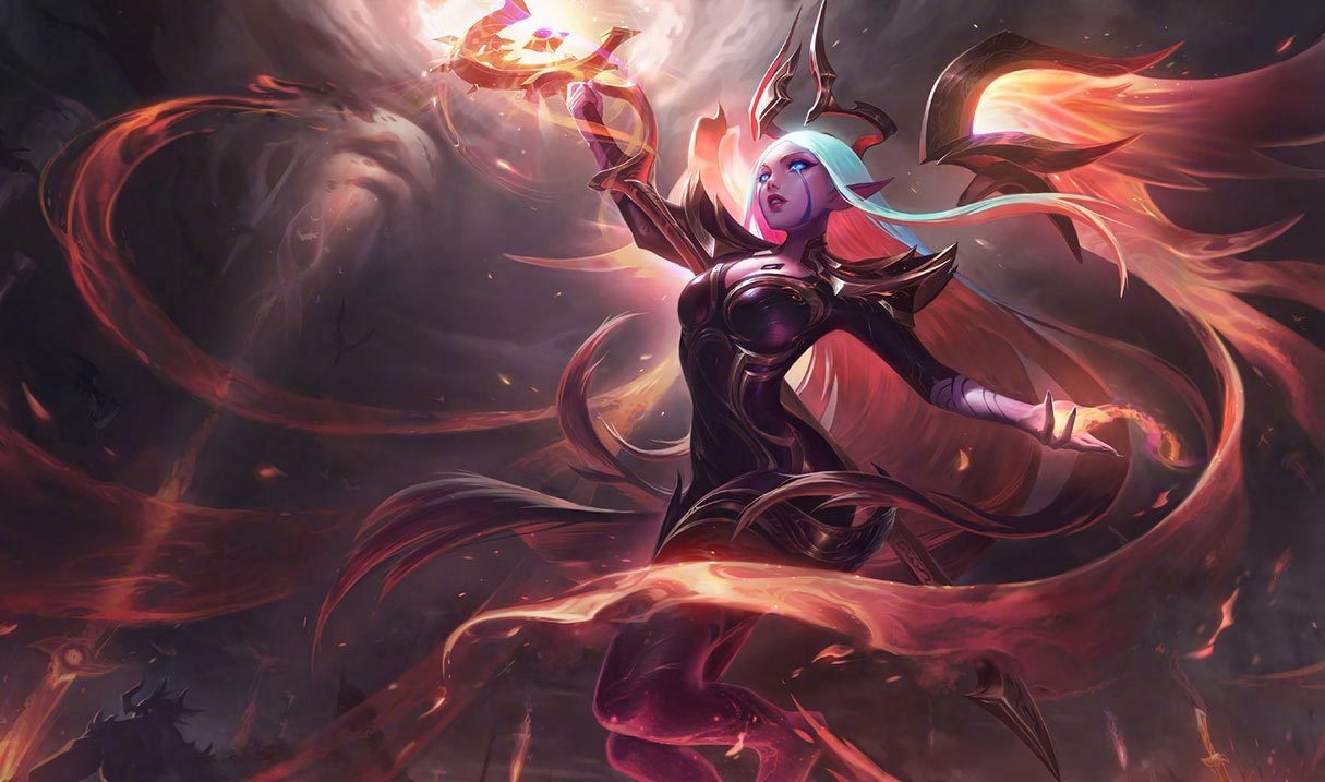 Nightbringer Soraka League Of Legends Lol Champion Skin On Mobafire