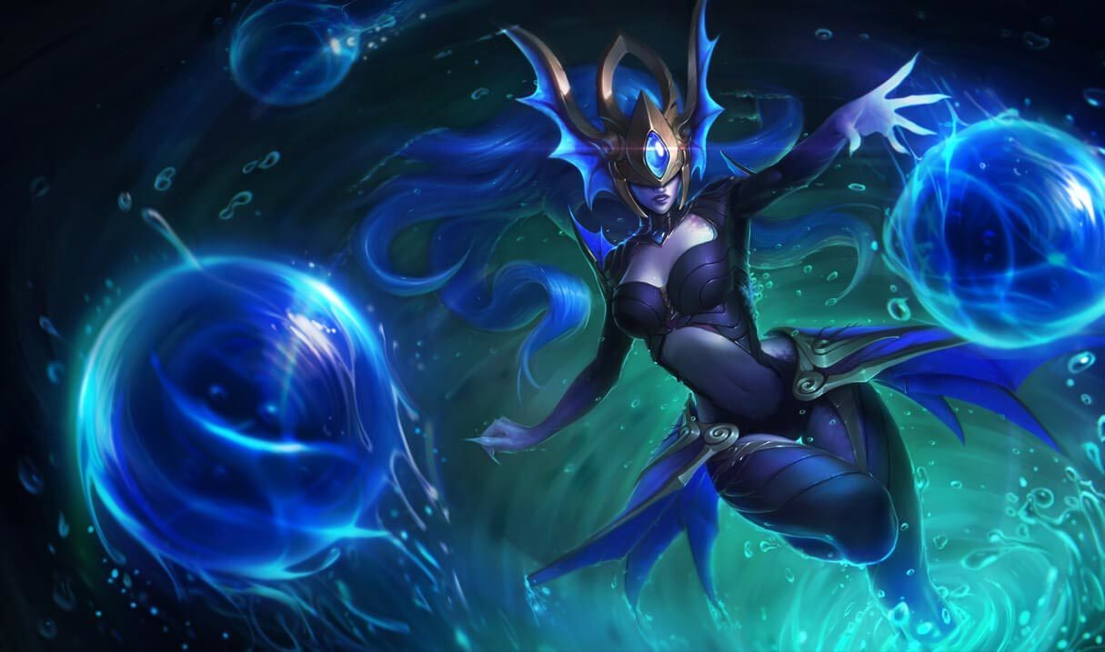 Atlantean Syndra Landscape Skin