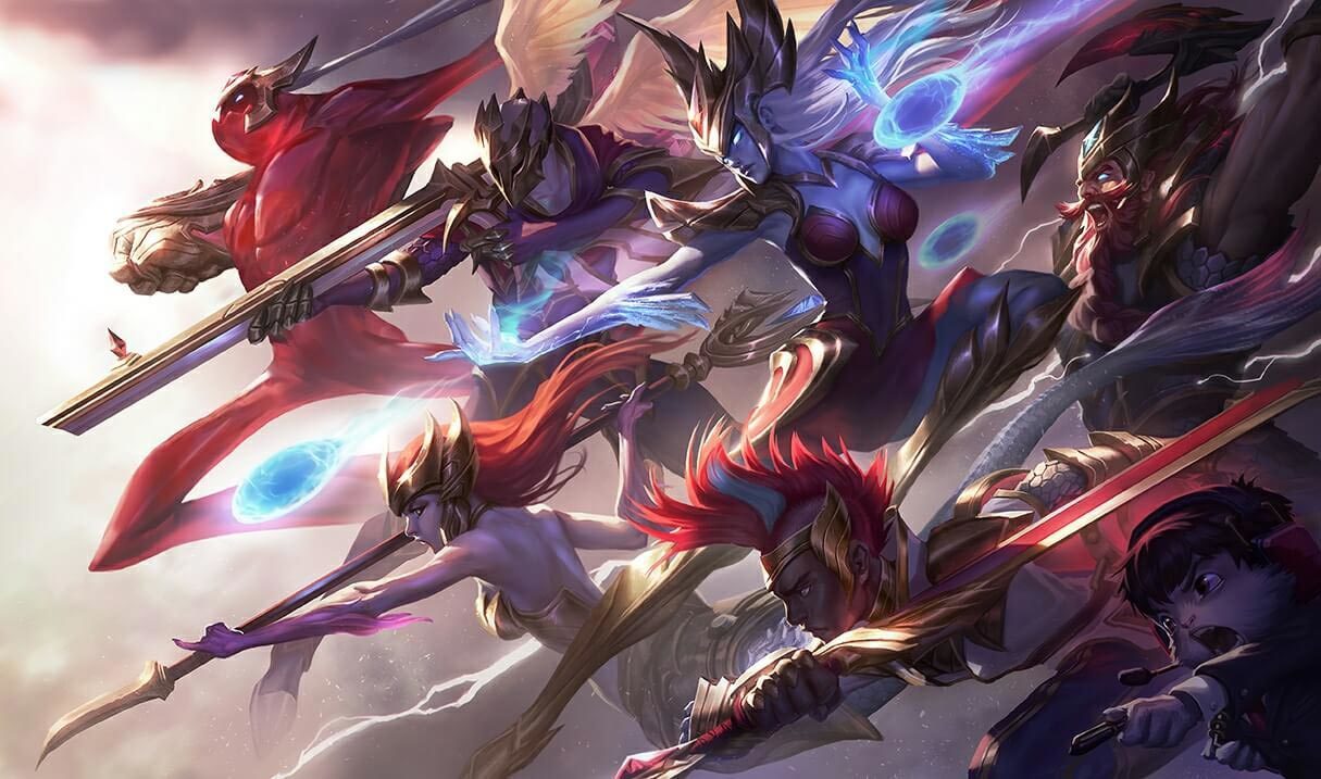 SKT T1 Syndra Landscape Skin