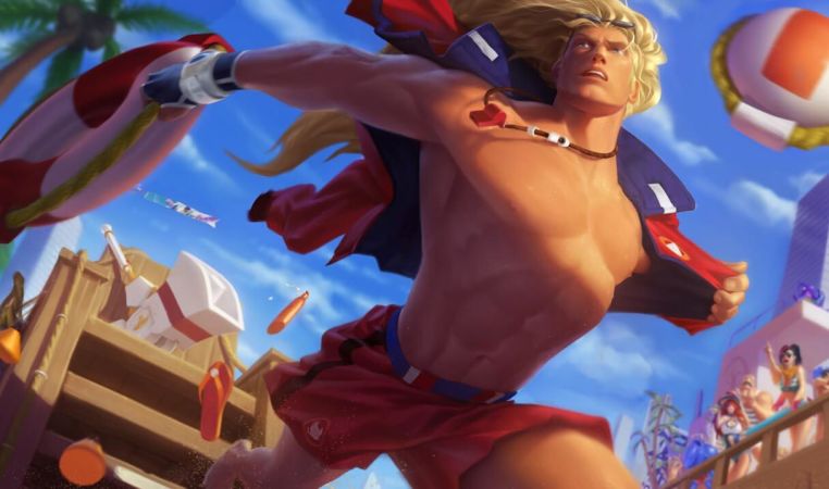Pool Party Taric Landscape Skin