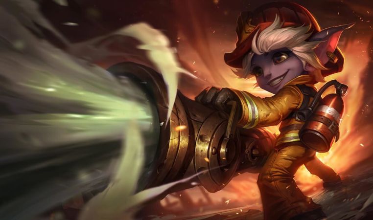 Firefighter Tristana Landscape Skin