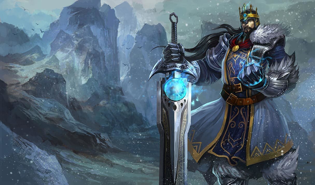 King tryndamere league of legends lol champion skin on mobafire