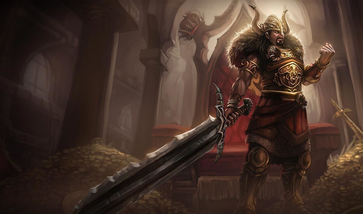 Viking Tryndamere Landscape Skin
