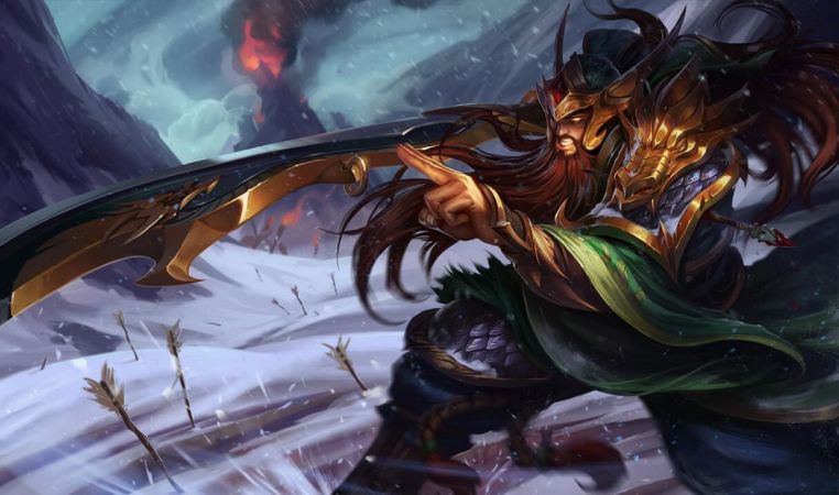 Warring Kingdoms Tryndamere Landscape Skin