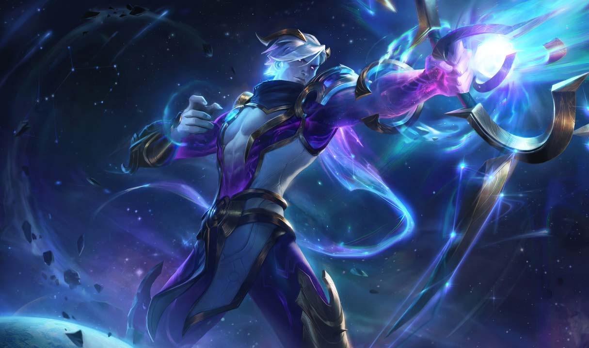 Cosmic Hunter Varus Landscape Skin