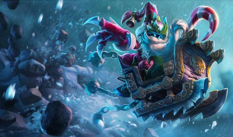 Bad Santa Veigar Landscape Skin