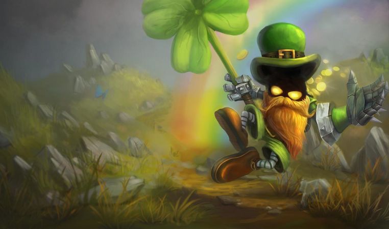 Leprechaun Veigar Landscape Skin