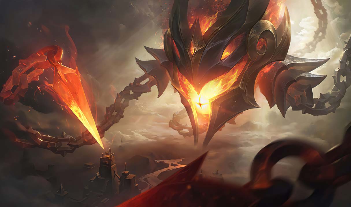 Infernal Vel'Koz Landscape Skin