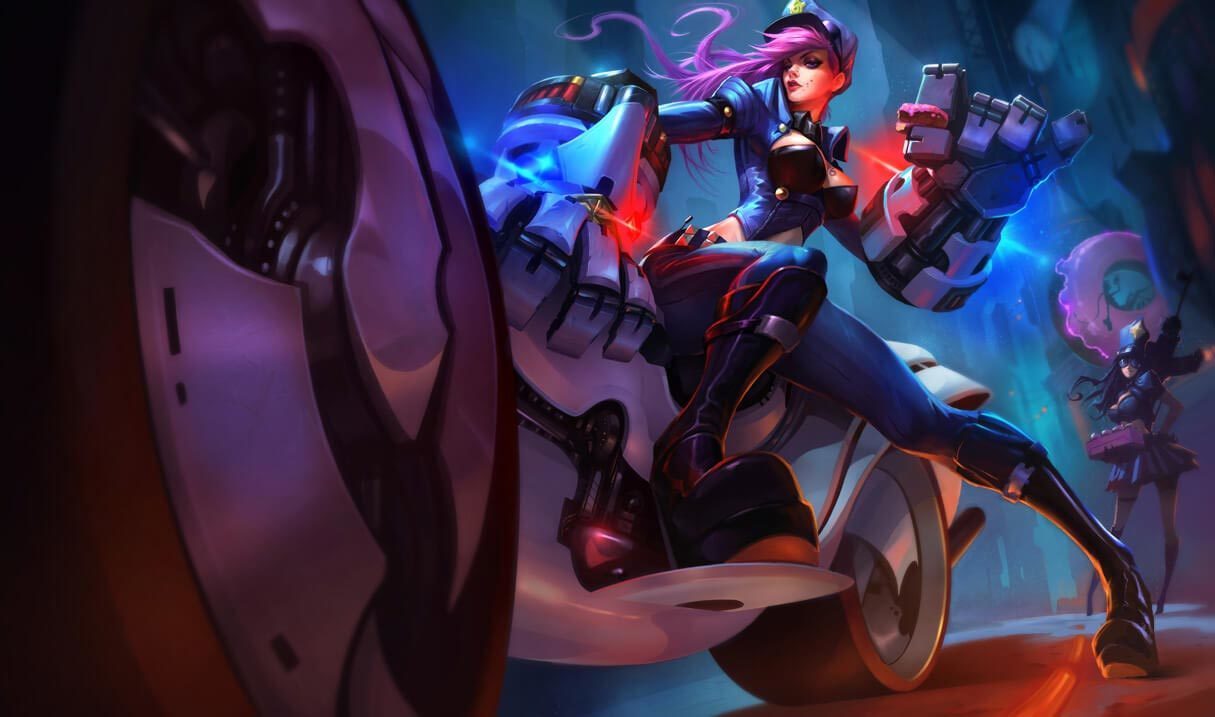 Officer Vi Landscape Skin