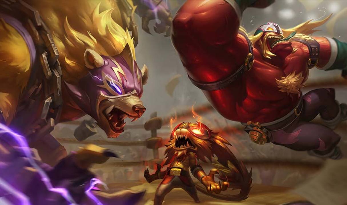 El Rayo Volibear Landscape Skin
