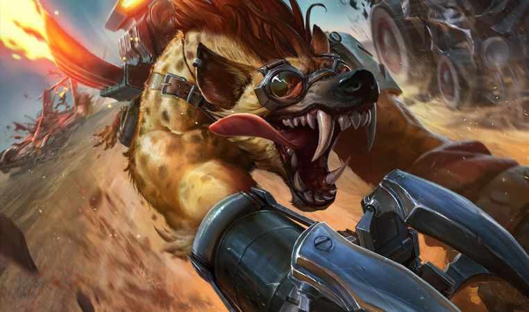 Hyena Warwick Landscape Skin