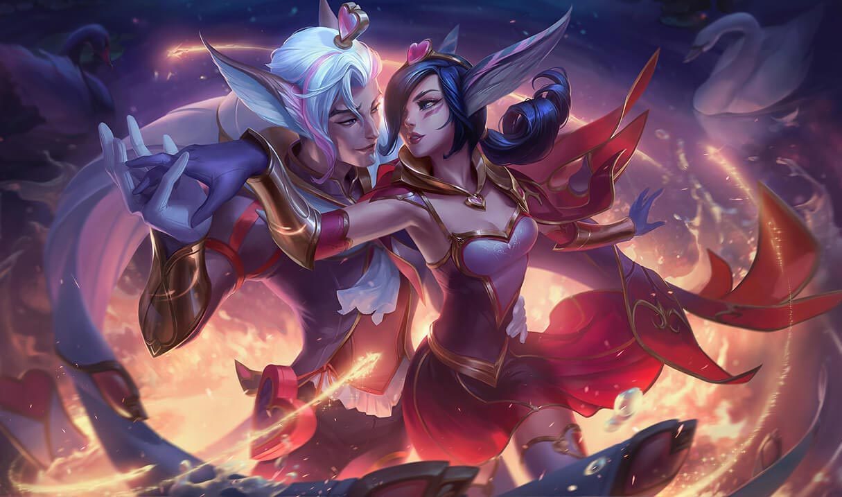 Sweetheart Xayah League Of Legends Lol Champion Skin On Mobafire