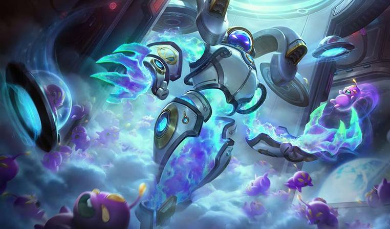 Astronaut Xerath Landscape Skin
