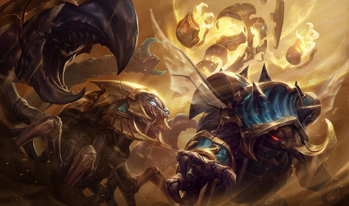 Guardian of the Sands Xerath Landscape Skin