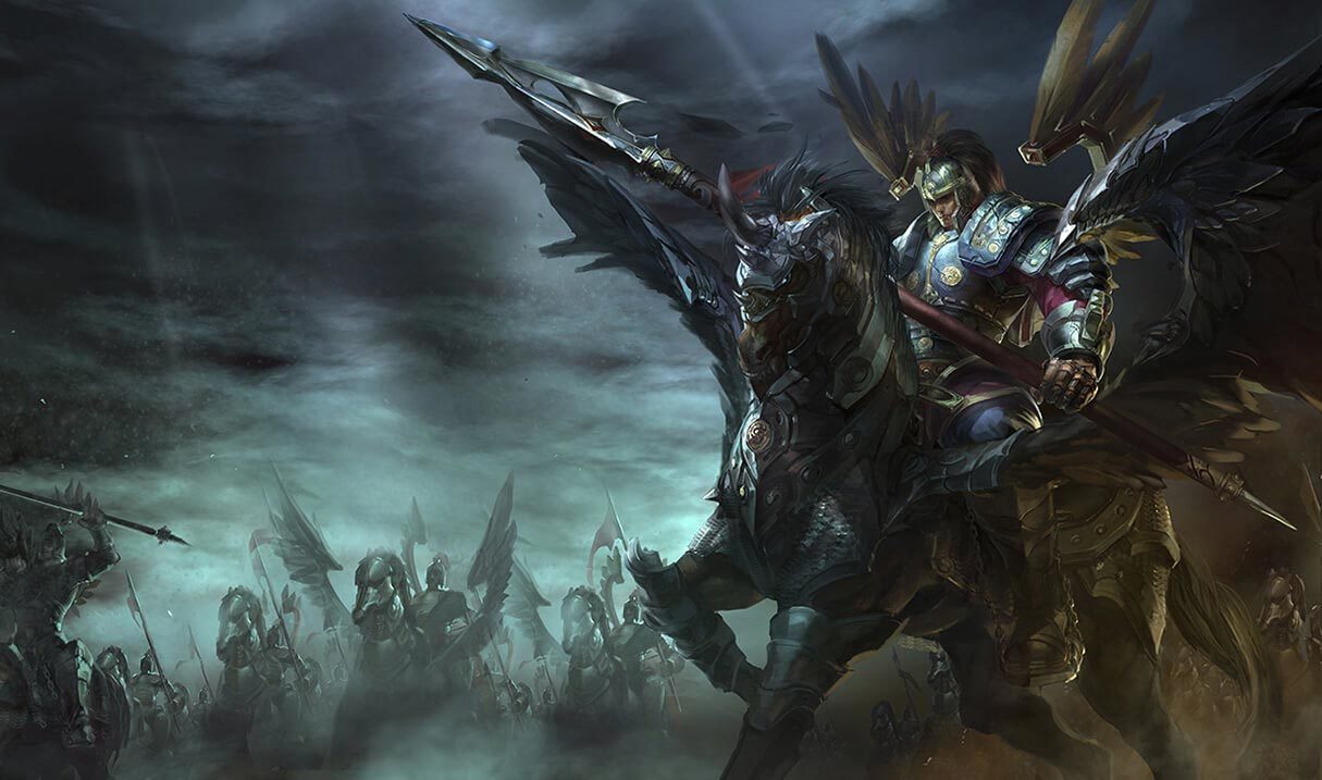 Winged Hussar Xin Zhao Landscape Skin