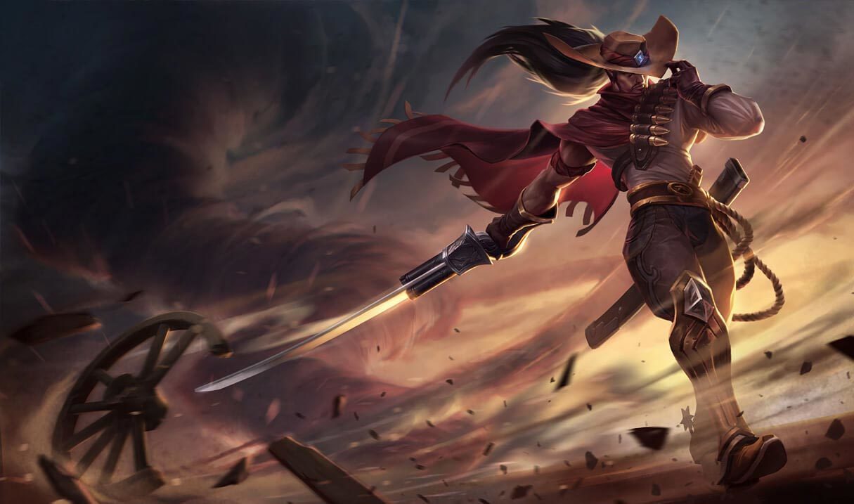 High Noon Yasuo League Of Legends Lol Champion Skin On