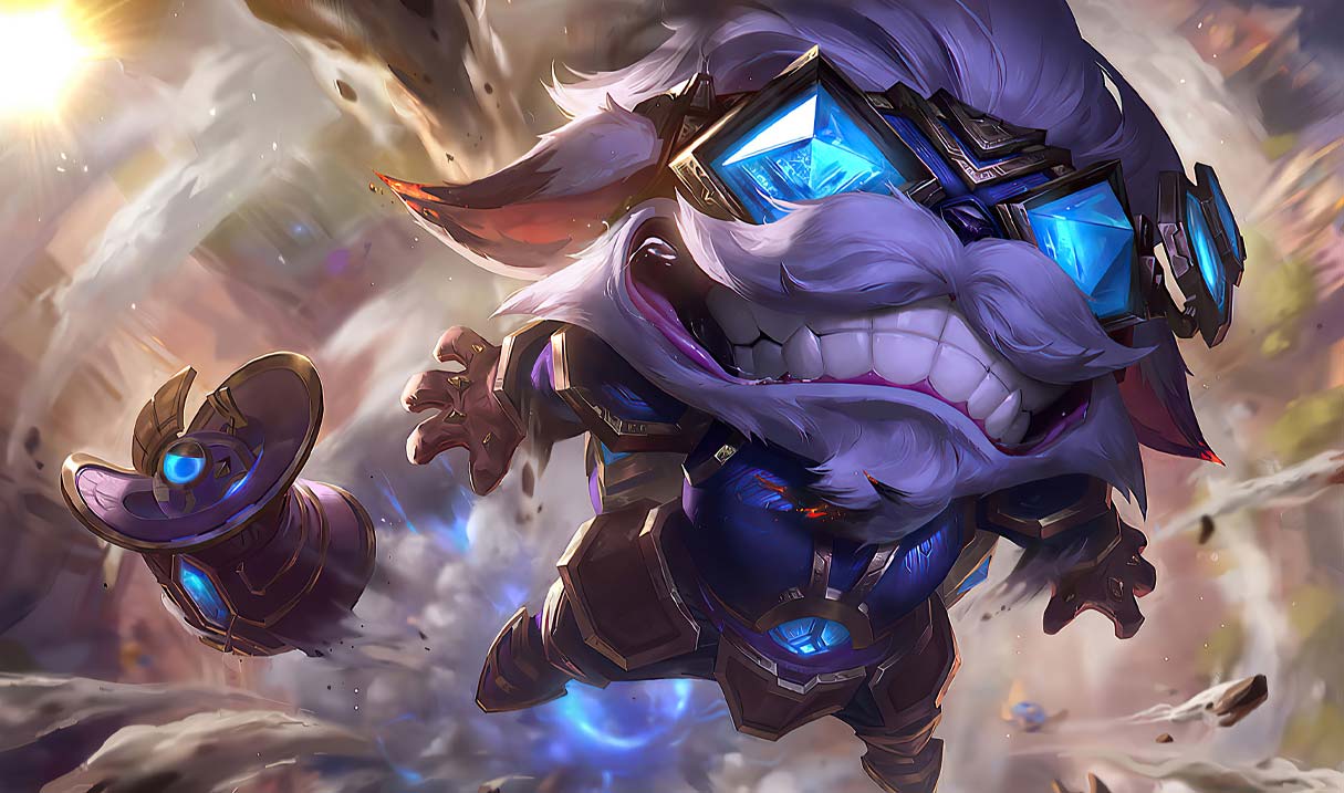 league of legends ziggs statue